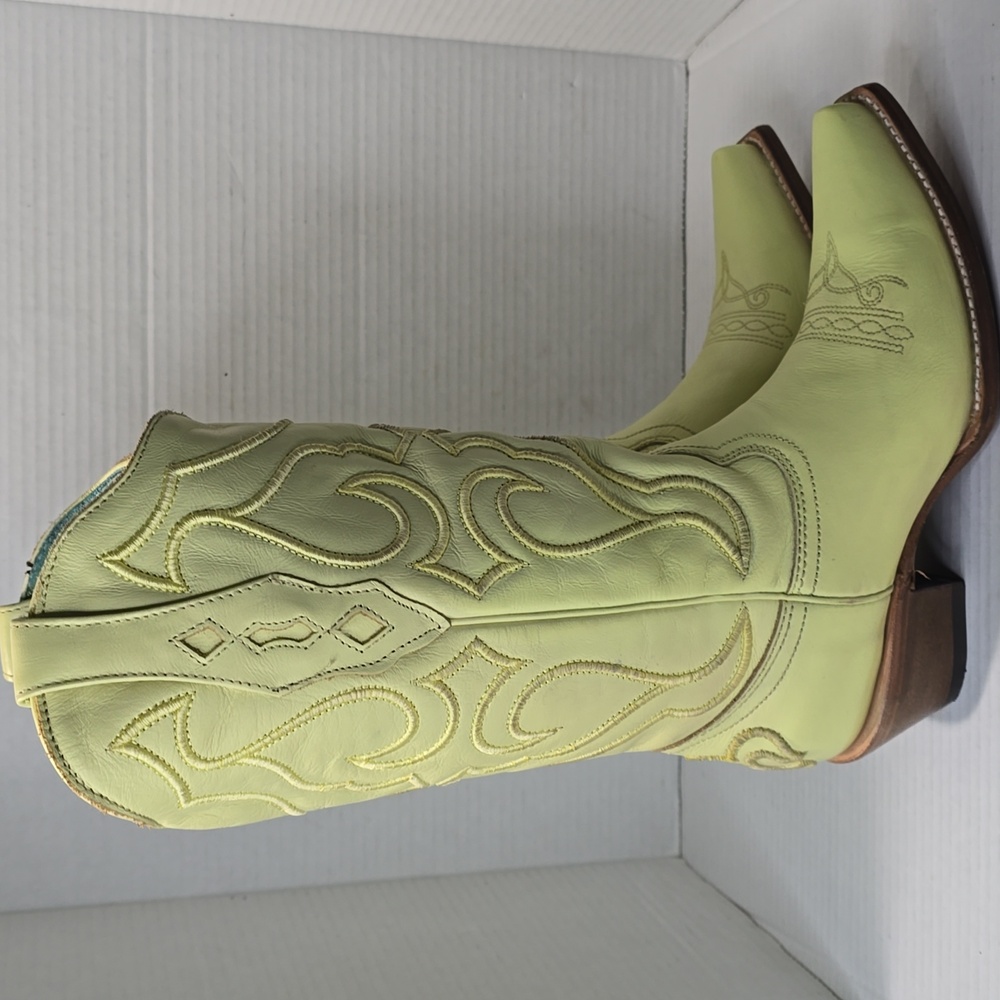 Corral Yellow Embroidery Western Cowboy Boots Z5118 - Picture 6 of 11